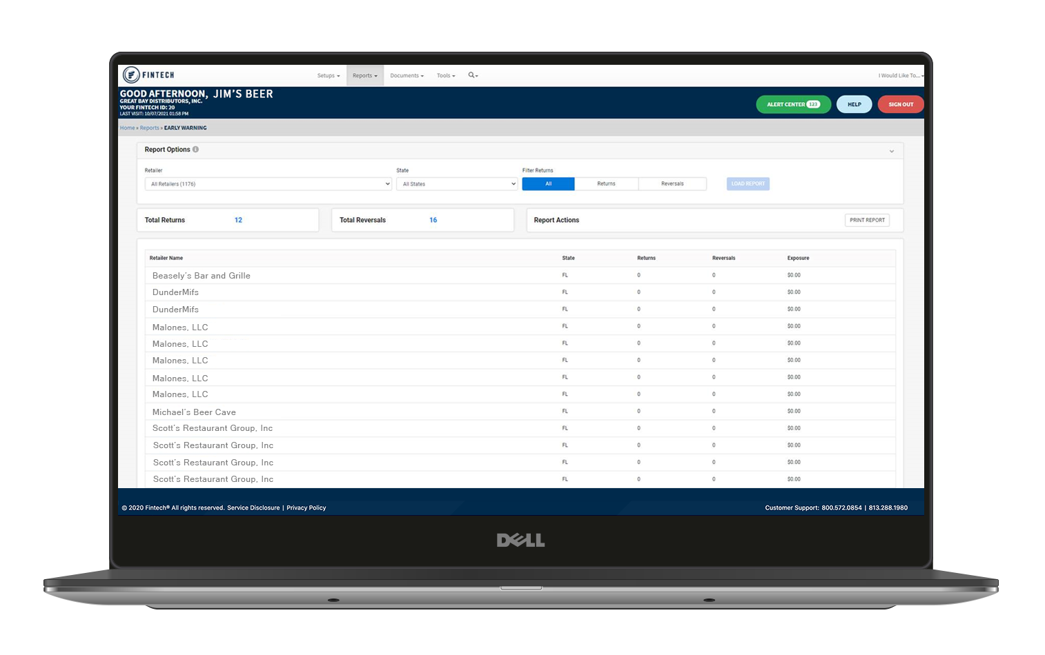 DistributorEarlyWarning Distributor FMS PAR
