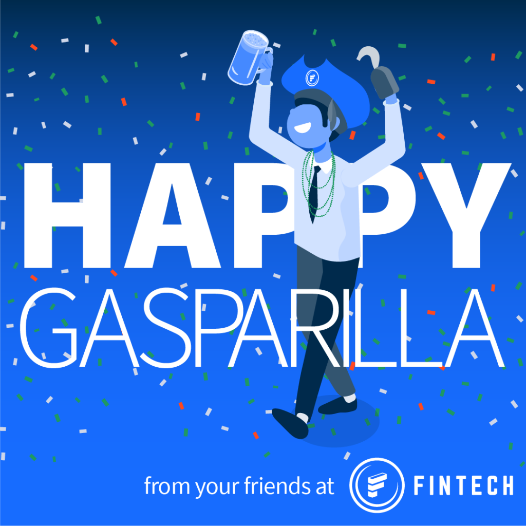 Happy Gasparilla from Fintech!
