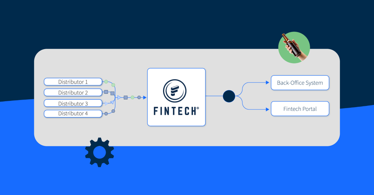alcohol invoice data integration through Fintech