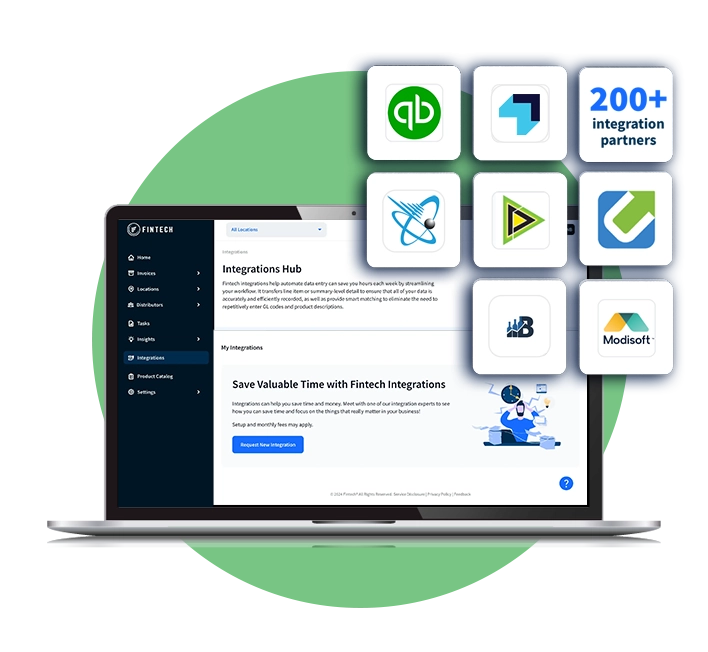 Invoice data integration