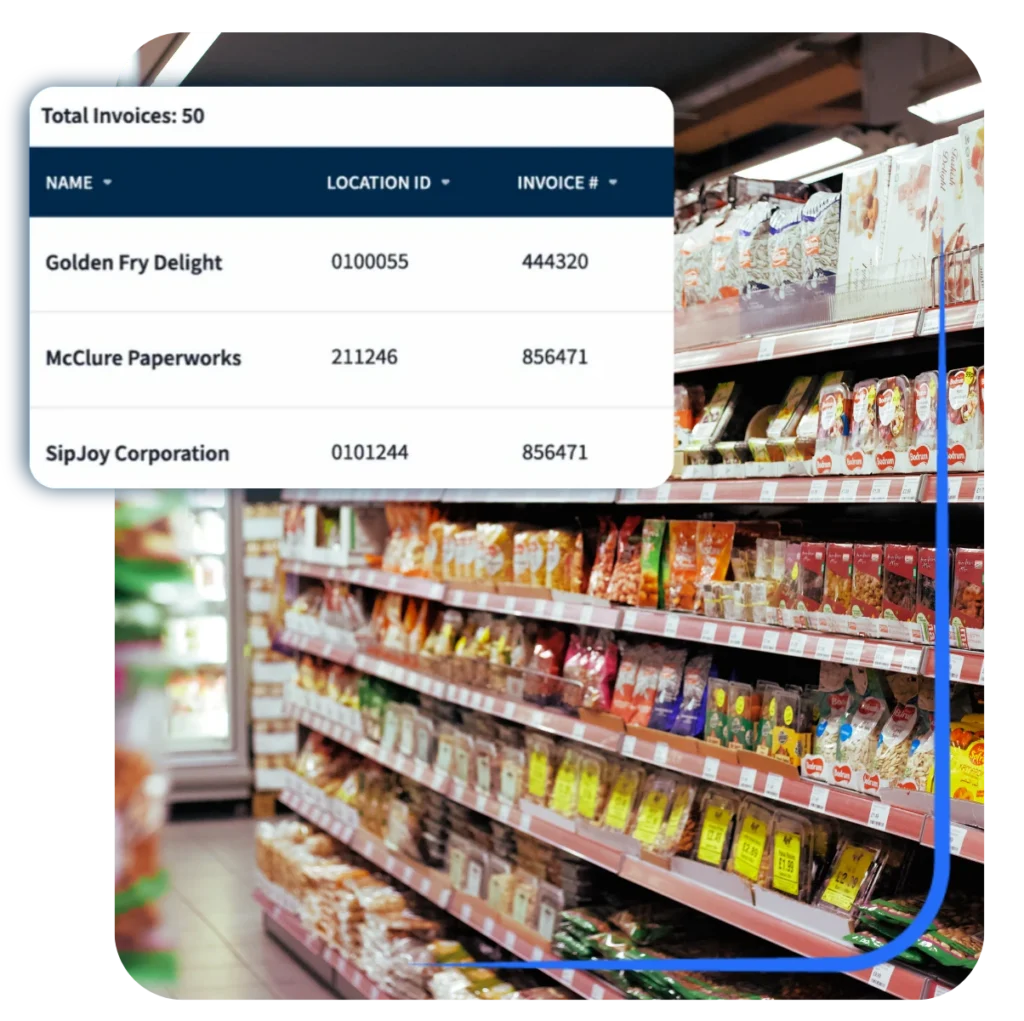 Retail Grocery Store Aisle
